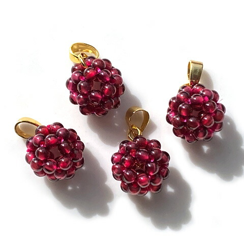 楽天市場】フルーツ 果物 天然石 チャーム ペンダントトップ 1個 tb