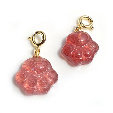 楽天市場】トルマリン 天然石 チャーム カニカン ペンダントトップ 1個