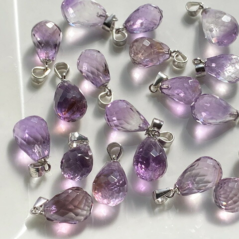 高品質　ローズクォーツ　BIG雫　ドロップ　スタンド付き tb-536-2.jpg