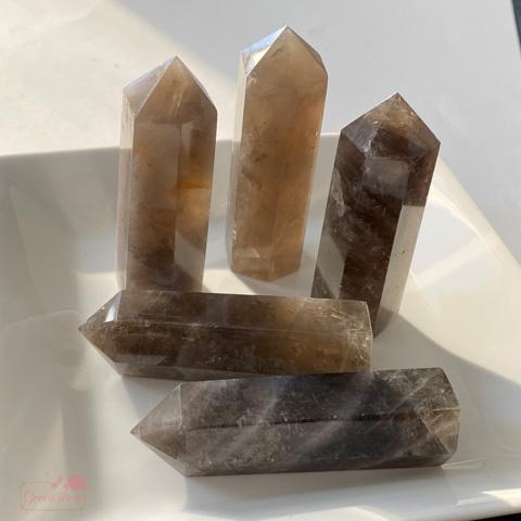 天然石おまとめ 楽天市場】天然石 水晶 ポイント 六角柱 クリスタル クォーツ