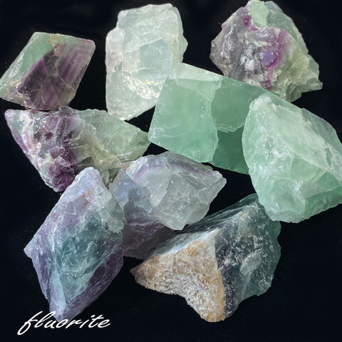 楽天市場】フローライト 蛍石 天然石 パワーストーン 100g ラフロック