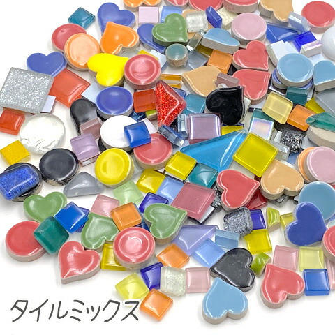 楽天市場】スクエア 四角 ガラスタイル ミックス タイルクラフト