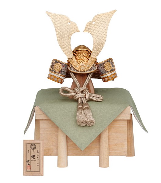 楽天市場】織田信長 10号 雄山作 五月人形 コンパクト おしゃれ 兜飾り