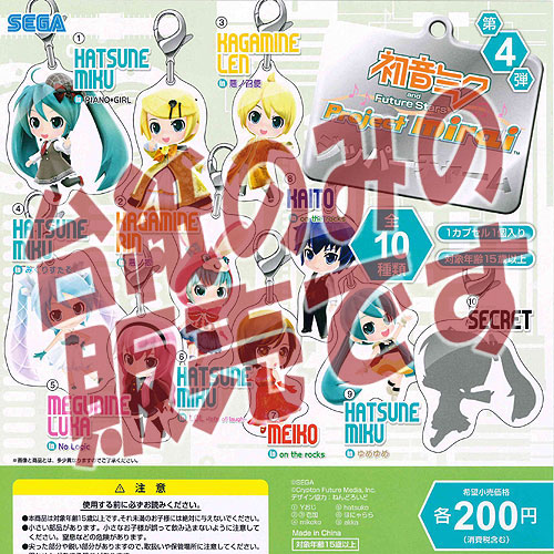 ♯Kqb26Fz　初音ミクProjectDIVA Fマスコットフィギュア第1弾 楽天市場】【非売品ディスプレイ台紙】初音ミク Project DIVA F
