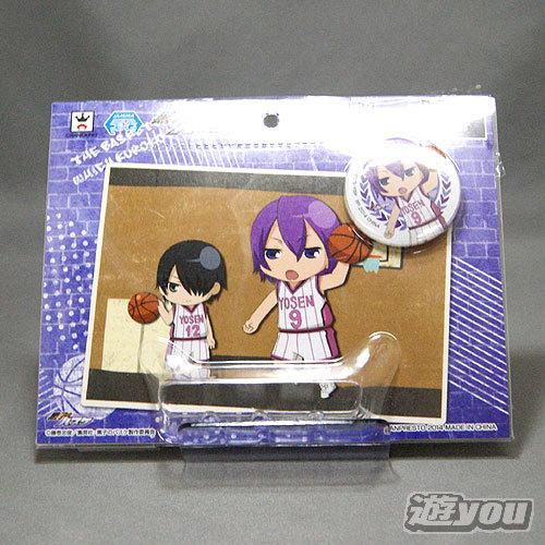 楽天市場】黒子のバスケ キャラバッジコレクション 紫原敦 ジャンプ