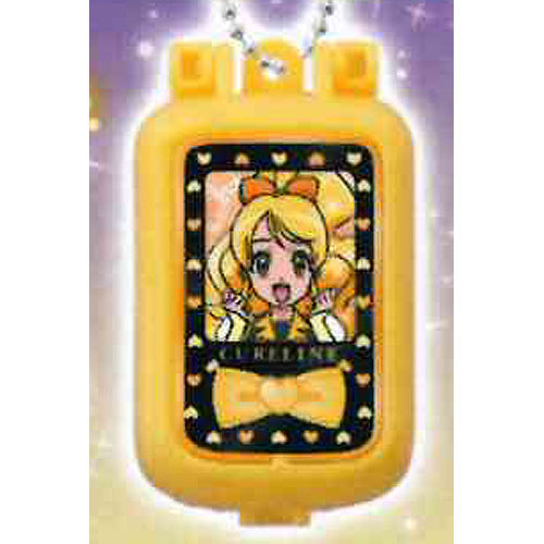 ハピネスチャージプリキュア きらりんスターシンフォニー なりきりプリキュア 5：キュアライン(キュアハニー)バンダイ ガチャポン画像