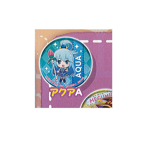 ガシャポンくじ 映画 この素晴らしい世界に祝福を 紅伝説 劇場版あそーと 7：C賞 アクアA(缶バッジ) バンダイ ガチャポン ガチャガチャ ガシャポン画像