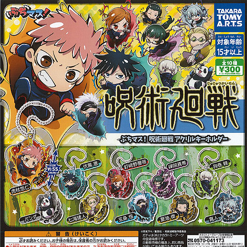 限定！呪術廻戦 アクリルスタンド キーホルダーチャームなど色々全10種セット ぴょんコレ 呪術廻戦 アクロバティック アクリルキーホルダー