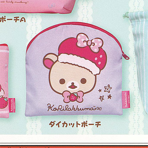 コリラックマ　みんないちごになぁれ　リラックマ　苺　うさぎ　ピンク コリラックマ みんないちごになぁれ リラックマ 苺 うさぎ ピンク