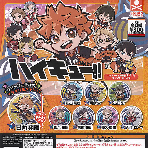 ハイキュー！！　日向翔陽　缶バッジセット Amazon.co.jp: ハイキュー 日向翔陽 コレクション缶バッジ 原作