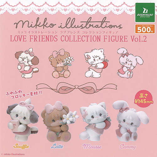 楽天市場】【コンプリート】mikko characters マスコットフィギュア