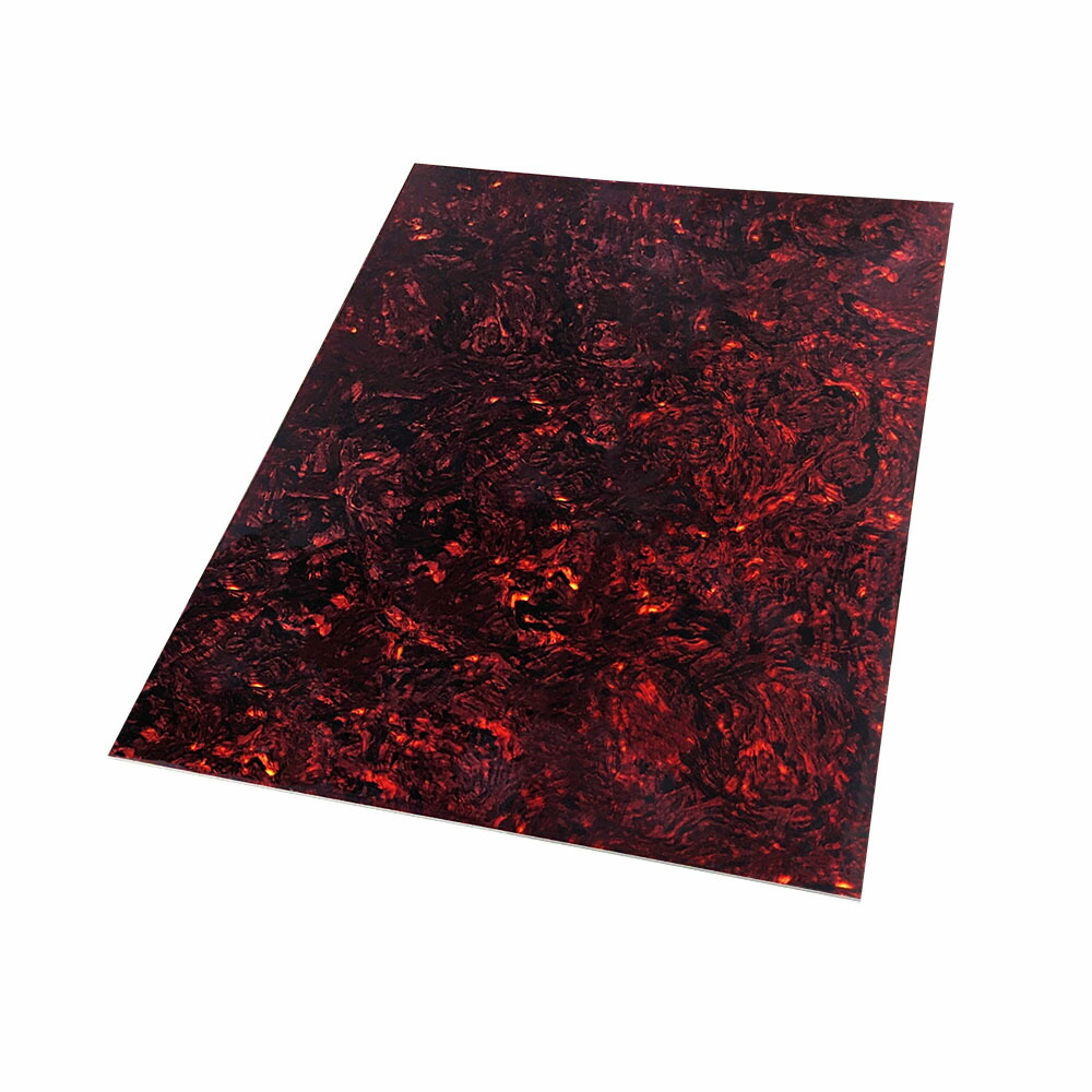 YJB PARTS ピックガード用板材 290mm×450mm Classic Red Tortoise 4P [ar1] 5,475円
