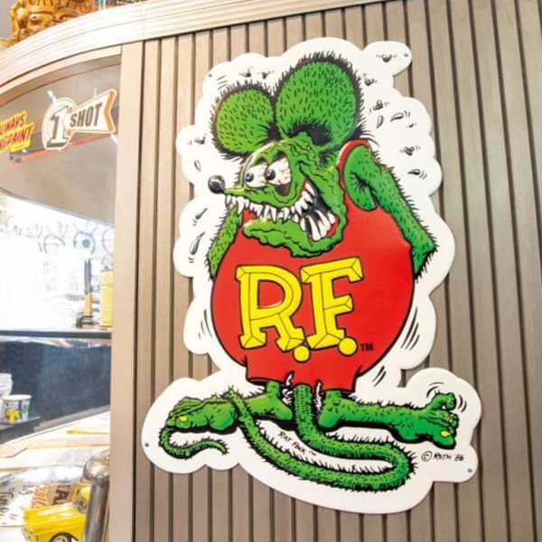 楽天市場】RAT FINK STROBE BANNER RNV33 ラットフィンク バナー