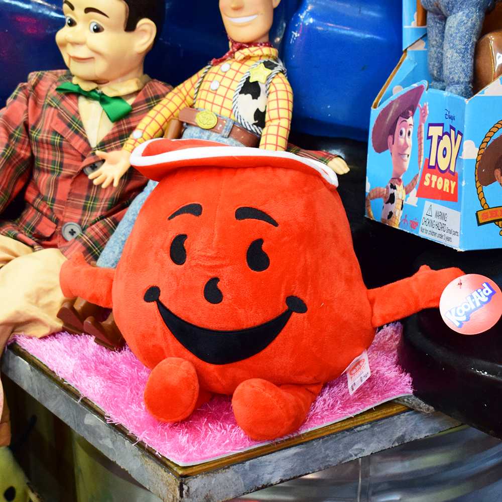 楽天市場】ぬいぐるみ クールエイドマン 10インチ レッド アメリカン