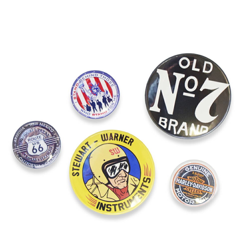 楽天市場】【メール便送料無料】えらべるビッグ缶バッチ 5個セット