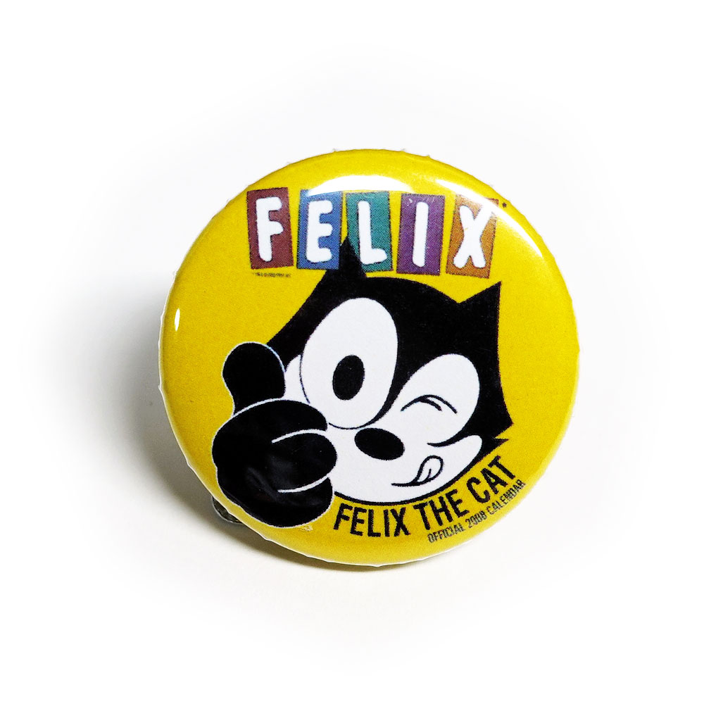 楽天市場】【送料無料】 フェリックスFelix the Cat 人気の缶バッジを