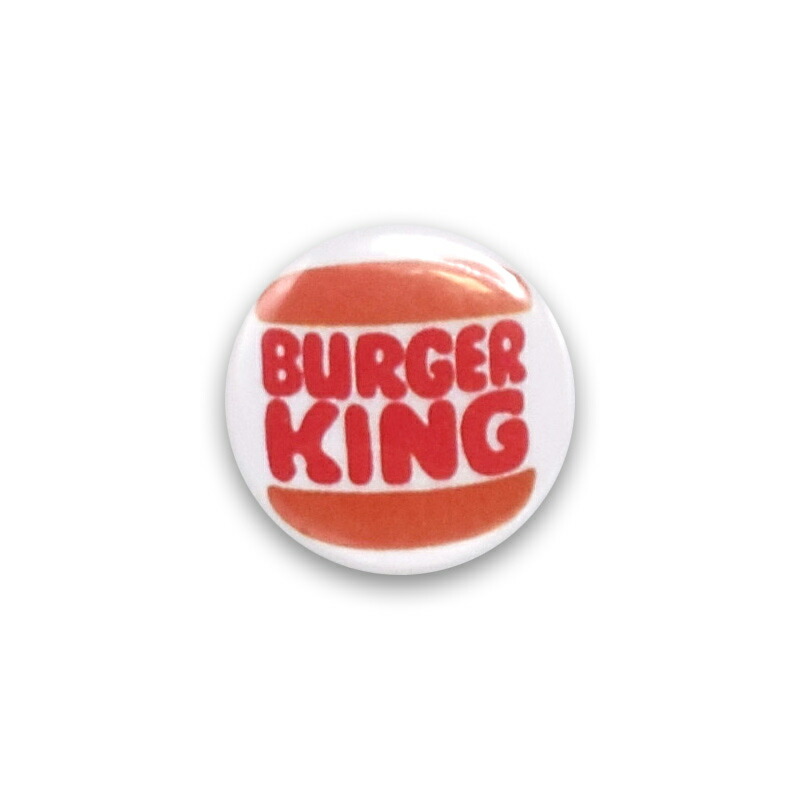 BURGER KING バーガーキング ハンバーガー ピンバッジ ロゴ BURGER KING バーガーキング ハンバーガー ピンバッジ ロゴ BURGER