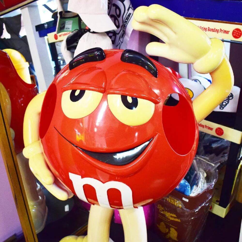 楽天市場】M&M's エムアンドエムズ イエロー 店舗ディスプレイ