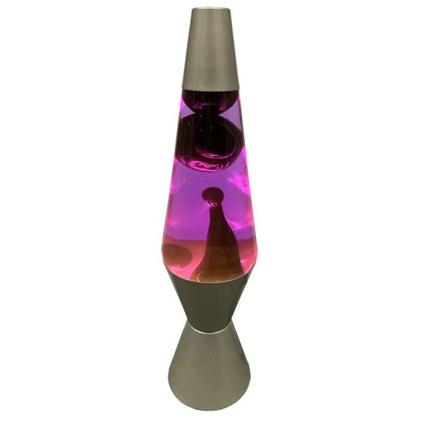 【楽天市場】[2077] ラバライト Lava Light Lamp / BlackWax PurpleLiquid SilverBase