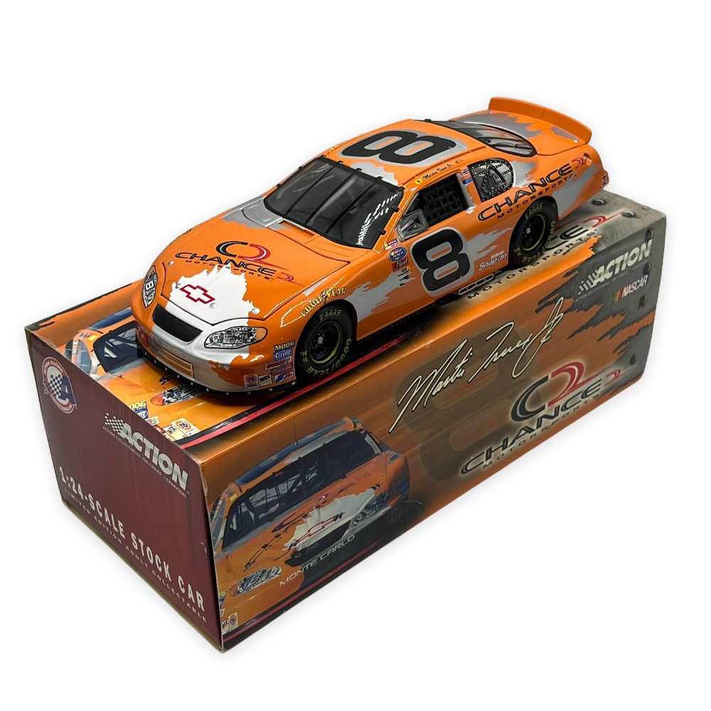 [38] 1/24 NASCARコレクタブルミニカー [#8 Chance 2 / Tear-away 2003 Monte Carlo ACTION -Martin Truex Jr.- Chevrolet] 箱付