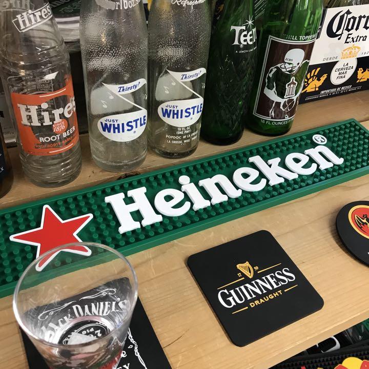激レア　ハイネケン　バーマット　Heineken　チャンピオンズリーグ仕様 大判バーマット 【ハイネケン UEFAチャンピオンリーグ版】 60cm