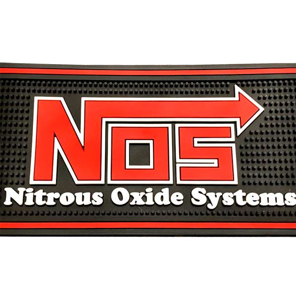 【BARマット NOS-BK】 44.5×17.8×0.7cm / ノス バーマット ニトロ ラバーマット ワイルドスピード BAR アメリカン雑貨画像