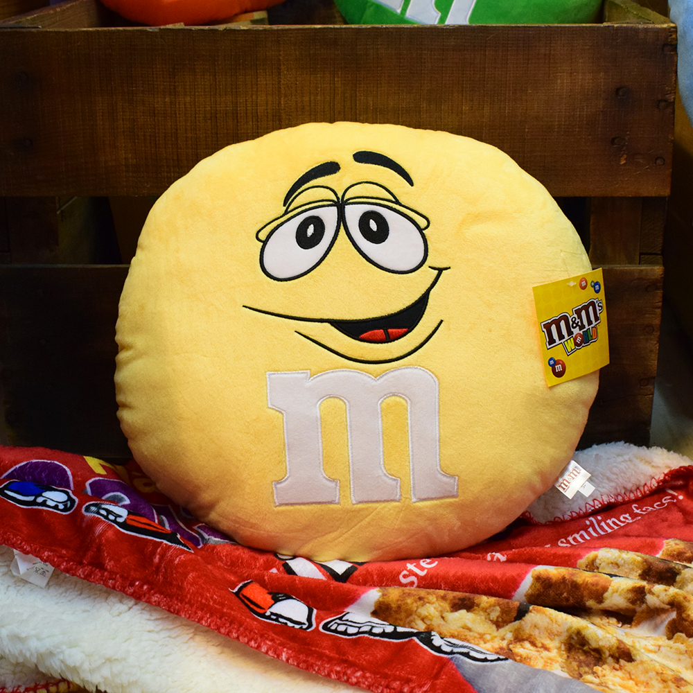 楽天市場】M＆M'ｓクッション 5色セット / M&M's エムアンドエムズ 