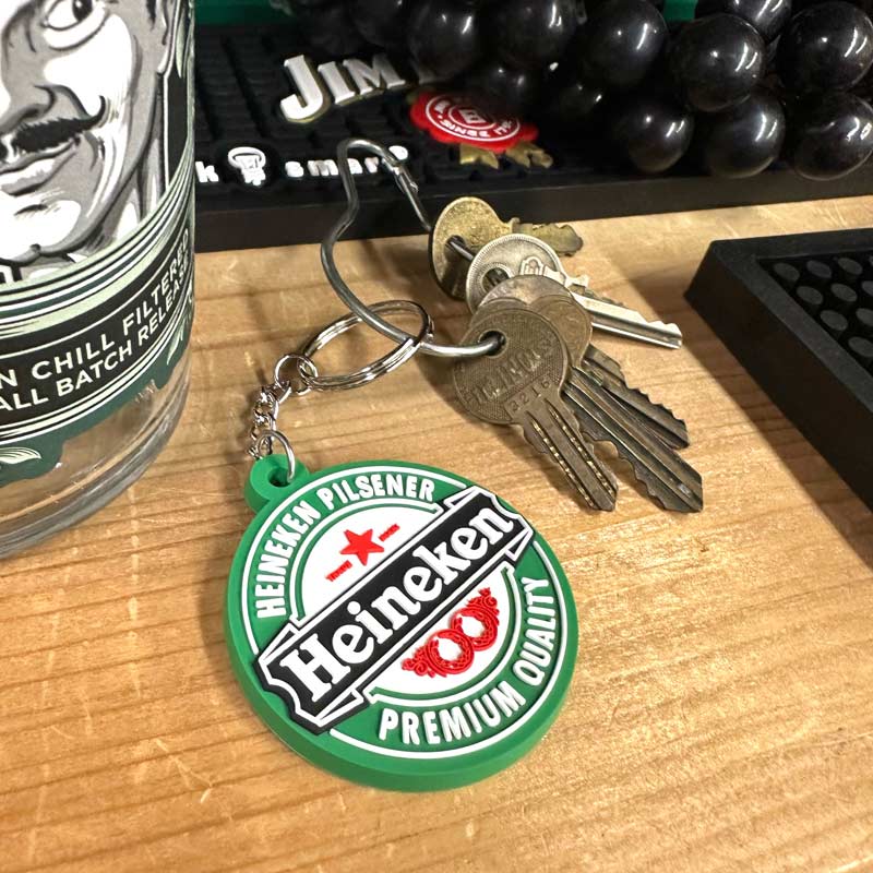 楽天市場】【メール便可】ボトルオープナーキーリング [Heineken