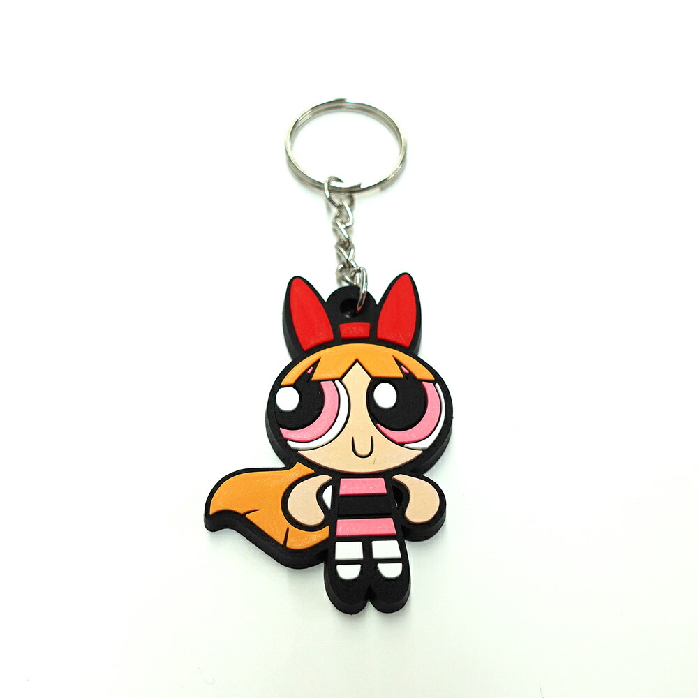 楽天市場】[メール便可] ラバーキーホルダー The Powerpuff Girls バターカップ パワーパフガールズ (5x4.4cm) キーリング  アメリカン雑貨 LACRC2077ACC : アメリカンガレージライフCHOPPERS