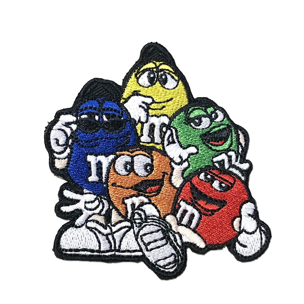 楽天市場】ワッペン M&M's エムアンドエムズ チョコレート
