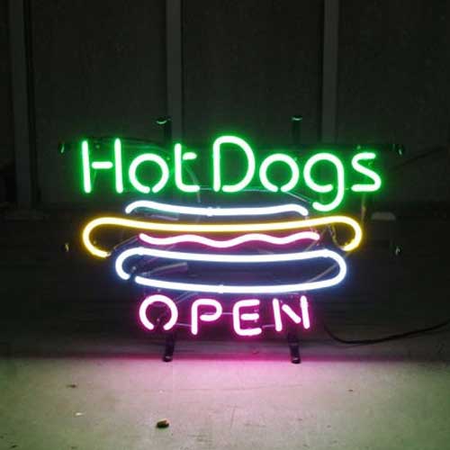 ホットドッグ HOT DOGS ネオン管 アメリカン雑貨 アメリカ雑貨 室内装飾 ホットドッグ HOT DOGS ネオン管 アメリカン雑貨 アメリカ雑貨