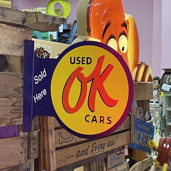 楽天市場】OK USED CAR ブリキ看板 アメリカン雑貨 アメリカ雑貨