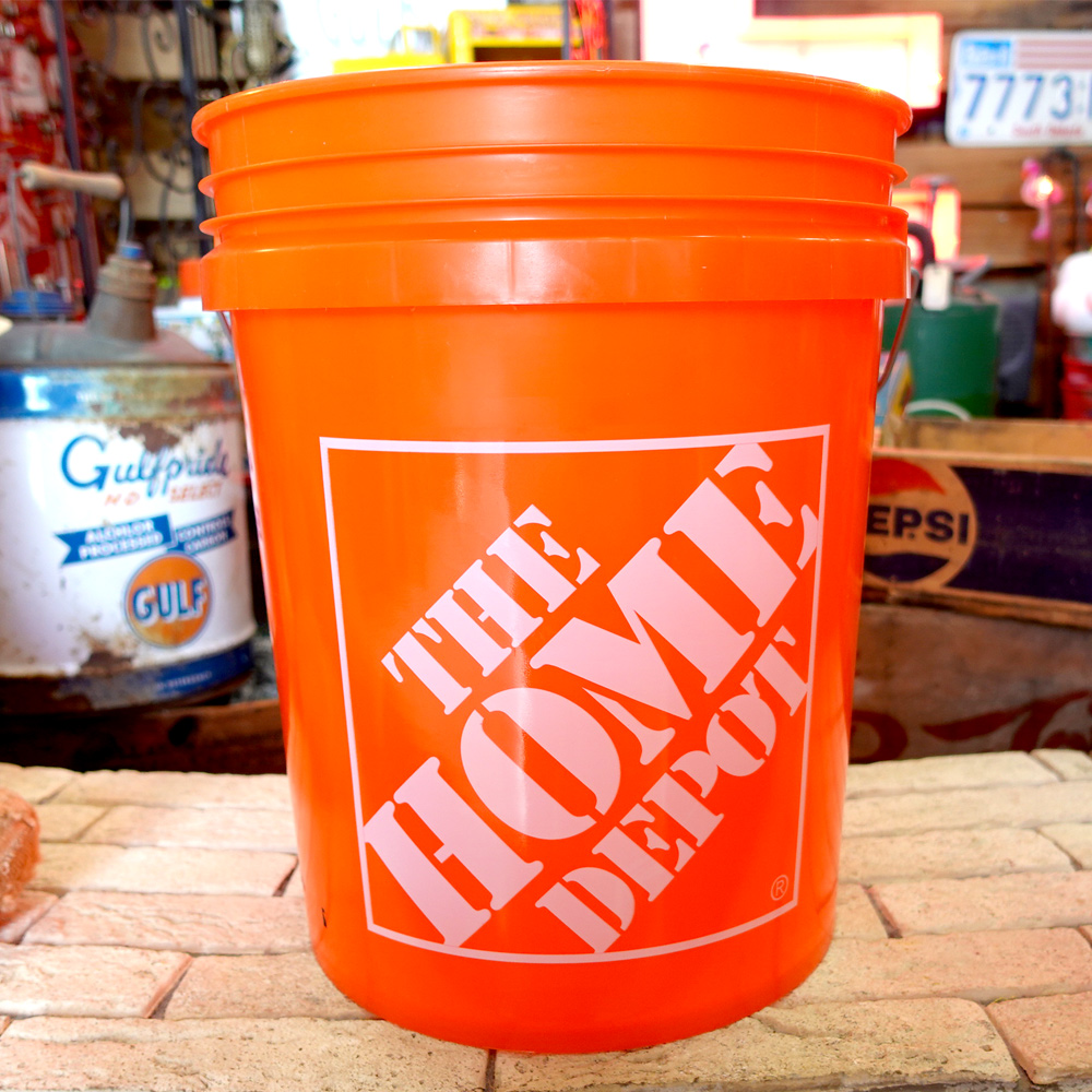 【楽天市場】HOME DEPOT ホームデポ バケツ 5ガロン アドバタイジング ガレージ アメリカン雑貨：アメリカンガレージライフCHOPPERS