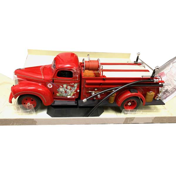 TEXACO テキサコ 大型ファイアートラック [TXDOG-A] 消防車 ミニカー ジオラマ アメリカン雑貨
