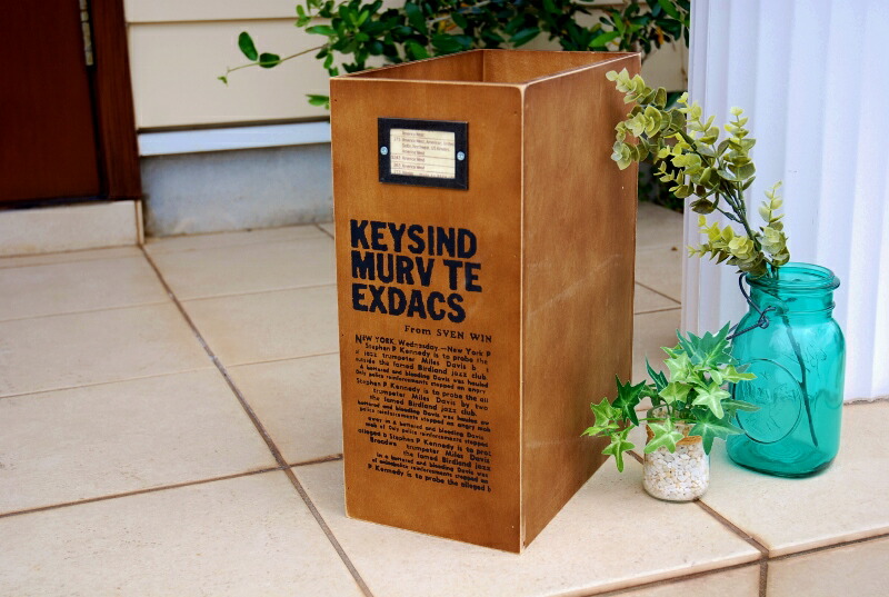 楽天市場】扉付きダストボックス 30×80 ゴミ箱付き カントリータイプ