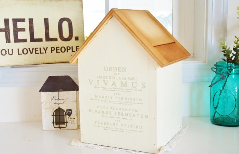 楽天市場】【送料無料】ウッドゴミ箱L アンティーク 天然木 ウッド