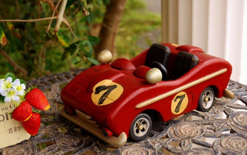 楽天市場】ウッドクラフト 木製クラシックカー レトロ ウッドアート