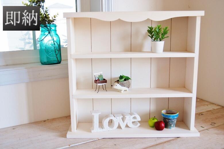 楽天市場】木製 飾り棚 おしゃれ カントリー棚 シェルフ ディスプレイ