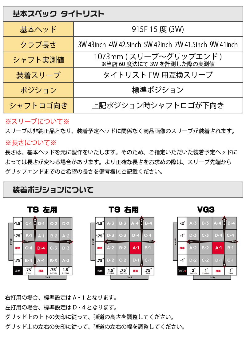 高額売筋 テーラーメイド STEALTH2 SIM2等 各種スリーブ付 カスタム