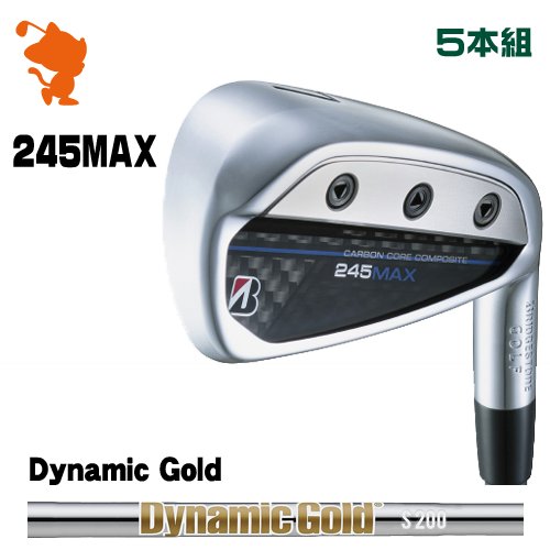 BRIDGESTONE 2024 245MAX IRON ブリヂストン 245マックス アイアン 5本組 Dynamic Gold HT ダイナミックゴールド メーカーカスタム 67,760円