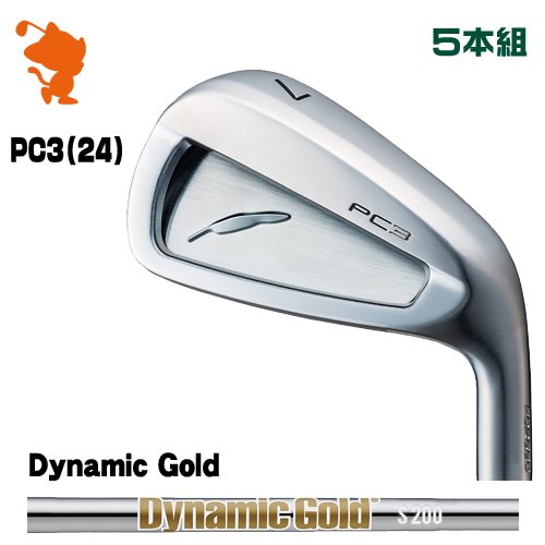 FOURTEEN 2024 PC-3 IRON フォーティーン PC3 24 アイアン 5本組 Dynamic Gold HT ダイナミックゴールド メーカーカスタム