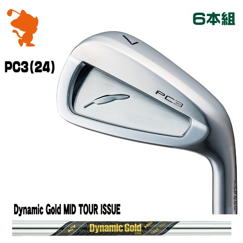 FOURTEEN 2024 PC-3 IRON フォーティーン PC3 24 アイアン 6本組 Dynamic Gold MID TOUR ISSUE ダイナミックゴールド メーカーカスタム