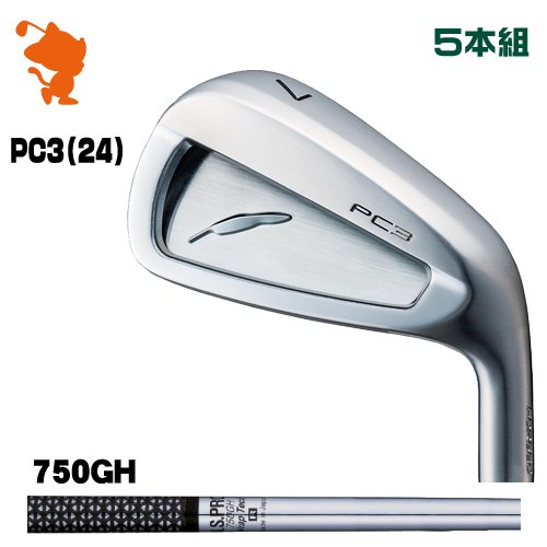 FOURTEEN 2024 PC-3 IRON フォーティーン PC3 24 アイアン 5本組 NSPRO 750GH Wrap Tech スチールシャフト メーカーカスタム