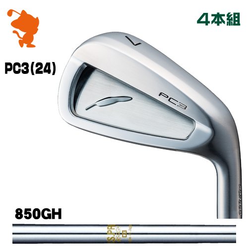 FOURTEEN 2024 PC-3 IRON フォーティーン PC3 24 アイアン 4本組 NSPRO 850GH スチールシャフト メーカーカスタム｜ゴルフショップ　ゼロステーション