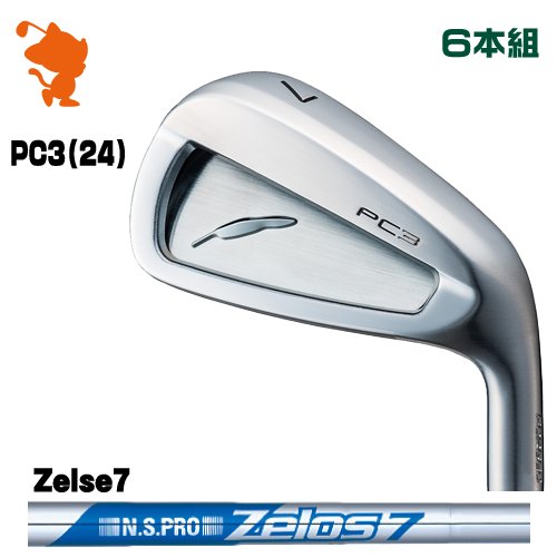FOURTEEN 2024 PC-3 IRON フォーティーン PC3 24 アイアン 6本組 NSPRO Zelos7 ゼロス メーカーカスタム 89,480円