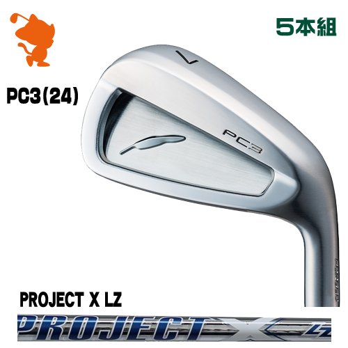 FOURTEEN 2024 マイコン-3 IRON フォーティーン マイコン3 24 アイアン 5本組 PROJECT X LZ 事業計画エックス 製造業者カスタム
