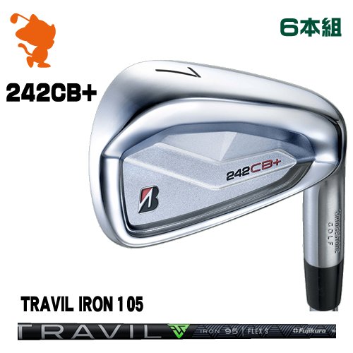 BRIDGESTONE 2024 242CB+ IRON ブリヂストン 242CB+ アイアン 6本組 TRAVIL IRON 105 トラビルアイアン 製造業者カスタム