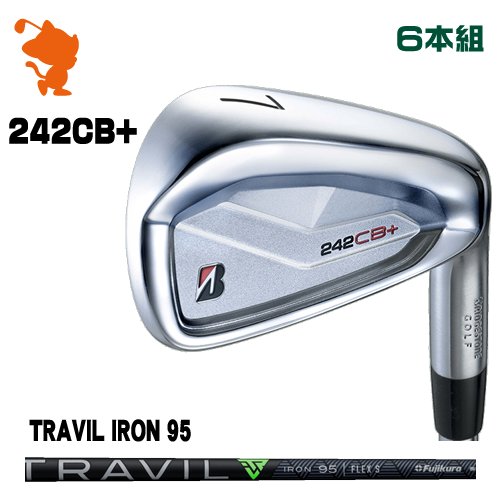 BRIDGESTONE 2024 242CB+ IRON ブリヂストン 242CB+ アイアン 6本組 TRAVIL IRON 95 トラビルアイアン 製造業者カスタム