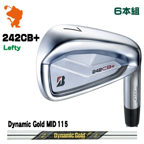 BRIDGESTONE 2024 242CB+ Lefty IRON ブリヂストン 242CB+ レフティ アイアン 6本組 Dynamic Gold MID 115 ダイナミックゴールド メーカーカスタム｜ゴルフショップ　ゼロステーション