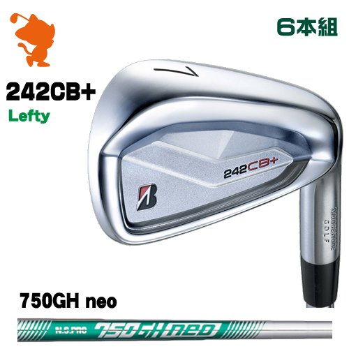 BRIDGESTONE 2024 242CB+ Lefty IRON ブリヂストン 242CB+ レフティ アイアン 6本組 NSPRO 750GH neo スチールシャフト メーカーカスタム